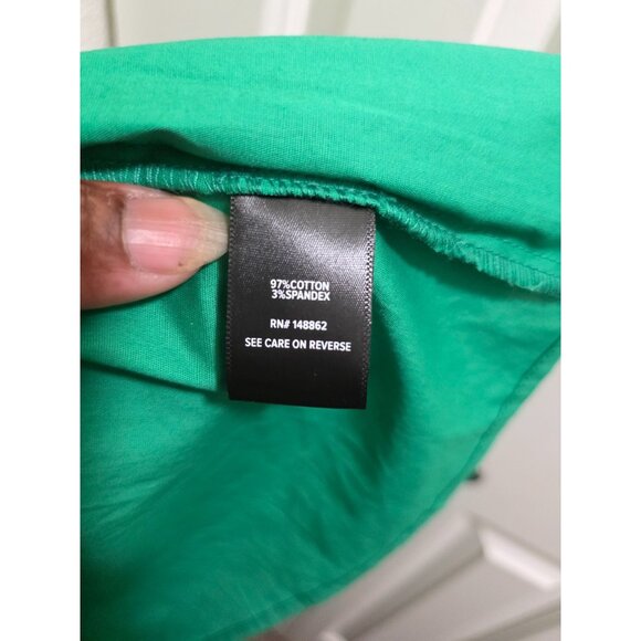 Torrid Green Midi Festival Dress Ruched Front & 3/4 Sleeves Size 2 - Picture 9 of 10